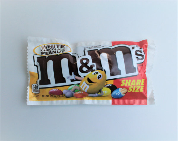 M&M White Chocolate Peanut Sharing Size