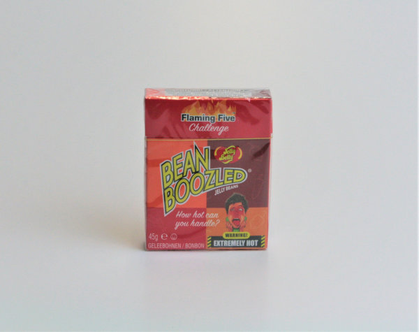 Jelly Belly Bean Boozled Flaming Five Challenge Flip Top Box