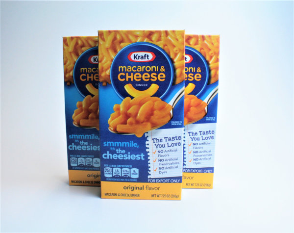 Kraft Macaroni & Cheese (3x206g)