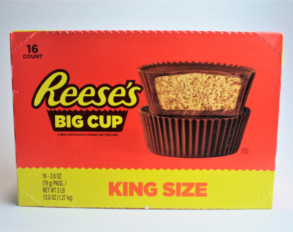 Reeses Peanut Butter Big Cup King Size Box