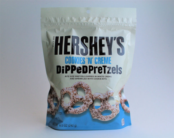 Hersheys Cookies N Creme Dipped Pretzels Bag