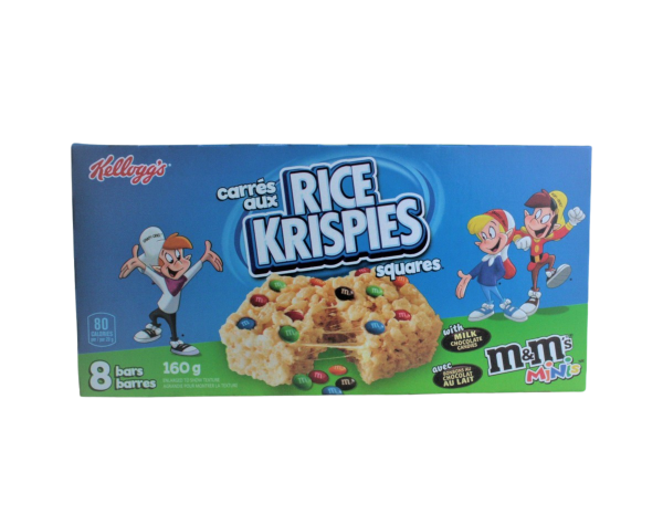Kelloggs Rice Krispies Squares M&M minis