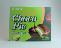 Lotte Choco Pie Green Tea