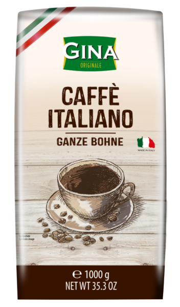 Gina Kaffee Italiano ganze Bohnen 1kg