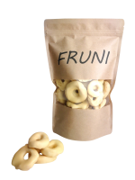 FRUNI Apfelringe umhüllt mit weißer Schokolade...
