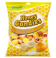 Woogie Honey Candies - Bonbons mit Honigfüllung 150g