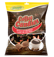 Woogie Coffee Candies - Bonbons mit Kaffeefüllung 150g