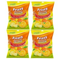 Woogie Bonbons Frizzy Orange & Lemon (4x170g)