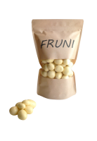 FRUNI Erdbeeren gefriergetrocknet in weißer Schokolade