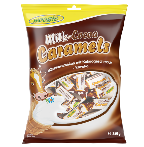 Woogie Milchkaramellen Kakao 250g