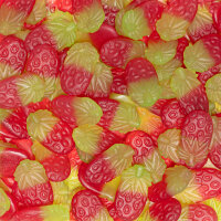Kindlys Gom Aardbeien Rood/Groen
