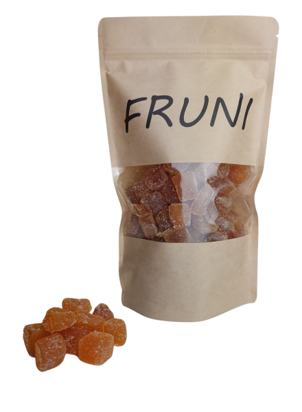 FRUNI Ingwer Stücke SOFT getrocknet gezuckert ungeschwefelt MILD